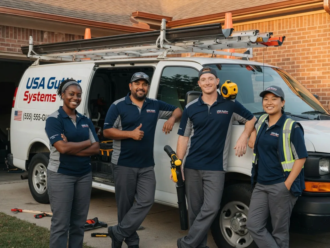 Gutter Installation company in Whittington, IL