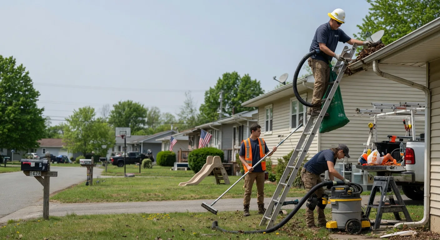 Gutter Installation in Whittington, IL near me